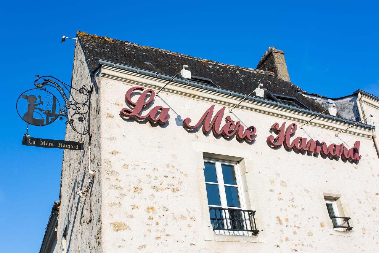 Logis Hotels Restaurant La Mere Hamard Semblançay Exteriör bild